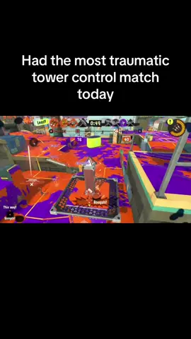 Literally had to put my switch down afterwards cause my hands were shaking so bad 😭 #splatoon #splatoon3 #anarchybattle #towercontrol #splatoonclips 