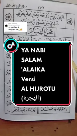 Membalas @lailatulkarimah0904 Siap, makasih kakak request nya. Belajar Dibaan/Barzanji Nadhom YA NABI SALAM 'ALAIKA (MAHALLUL QIYAM) Versi AL HIJROTU. Selengkapnya tonton di Channel DERESAN kami. 🥰 #alhijrotu #alhijroturihlatahadina #alhijrotu✨ #alhijroturihlatuhadina #alhijrotuversiterbaru #alhijrotucover #yanabisalam #yanabisalamalaika #yanabisalamalayka #mahallulqiyam #mahallulqiyaam #mahallulqiyam🤲🏻 @DERESAN @DERESAN 