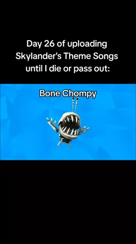 Day 26: Bone Chompy #skylanders #bonechompy #usecodeEGN 