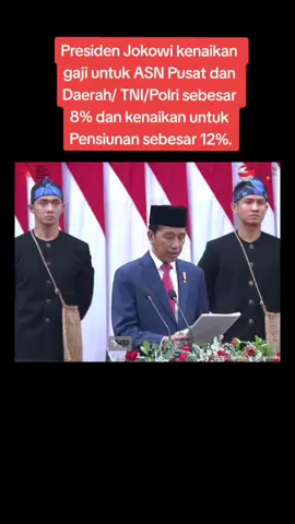 Pengumuman Kenaikan Gaji ASN 2023 oleh Presiden 