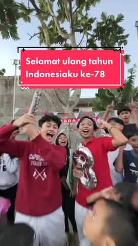 Selamat ulang tahun Indonesia ku ke-78 MERDEKA!!! #GenerasiMenangBanyak #LetsGEARUp 