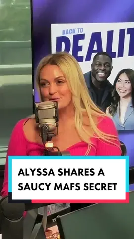 Alyssa did not hold back this episode ☕️☕️☕️ Search Back To Reality in your fave pod app to listen! #mafs #marriedatfirstsight #mafsau #alyssabarmonde #alyssamafs 