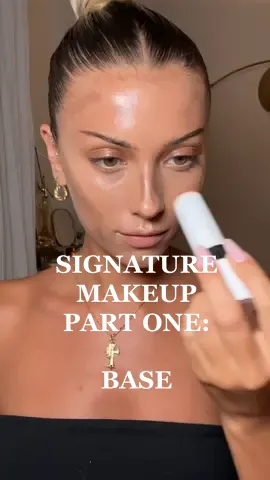 signature makeup part one: base 🖤 #makeuptutorial 