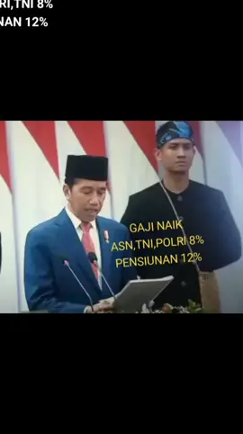 PENGUMUMAN KENAIKAN GAJI ASN,TNI,PORLI 8% PENSIUNAN 12 % #pengumuma #kenaikangaji2023 #asn #tni #polri #pensiunan 