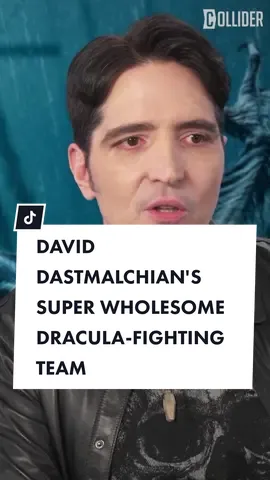 David Dastmalchian assembles the most wholesome Dracula-fighting team. #daviddastmalchian #dracula #family #shorts #interview The Last Voyage of the Demeter, Liam Cunningham