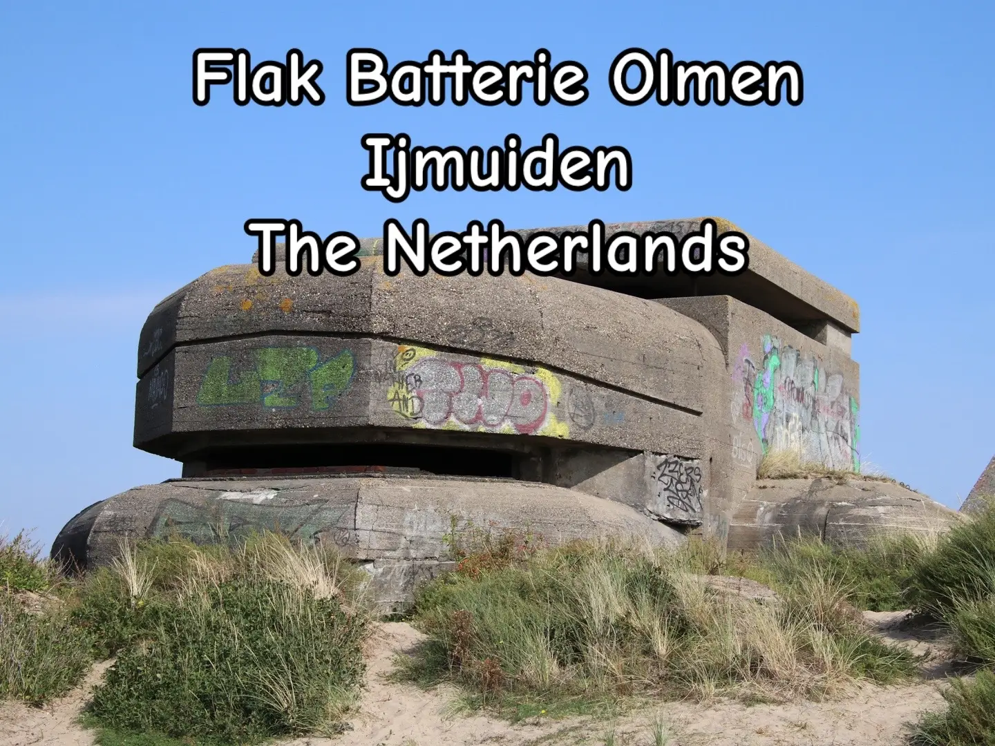 #bunker #battery #flak #german #netherlands #ww2 #ww2history #battlefield #concrete #ijmuiden 