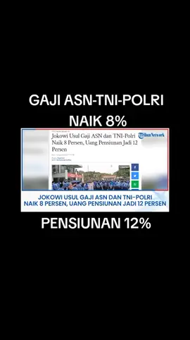 #gajinaik #asn #pensiunan 