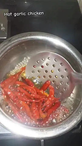 hot and spicy garlic chicken 😋🍗 #cookwithme #chefkriti #♥️🌸 #foryoupageofficiall #kritifam #kathmandumuser_nepal 