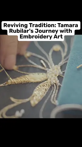 Reviving Tradition: Tamara Rubilar's Journey with Embroidery Art Join Canadian artist Tamara Rubilar on her journey with traditional Jacobean crewel work and goldwork embroidery, as she breathes life into patterns with exquisite details. #TamaraRubilar #EmbroideryArt #JacobeanCrewelWork #GoldworkEmbroidery #TraditionalArt #CraftersOfTiktok #EmbroideryArtist #Artistry #CreativeSpaces #DetailInDesign #Handcrafted #MasterCraftsman #ArtisansLife #VisualSpectacle #CraftingBeauty #FabricArt #BeautifulCrafts #DesignInspiration #ArtOfCrafting #StudioVisit #TiktokArtisans #CraftsOfTiktok #BehindTheScenes #ArtStories #HandmadeLove #EmbroideryStudio #ArtisanWork #ArtisansLife #EmbroideryCraft #CraftsmanshipSeries #MasterEmbroiderer #TextileArt #ArtisanEmbroidery #CreativeProcess #ArtisanSkills #ArtisticExpression #CraftingInspiration #ArtisanalCrafts #EmbroideryDesigns #TraditionalCrafts #CanadianArtist #EuropeanArtHistory #PatternArt 
