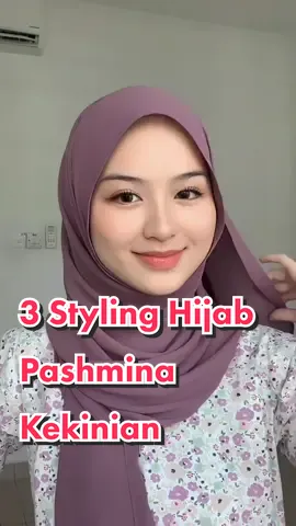 3 Tutorial Styling Hijab Pashmina Simple, Mudah dan Rapi #hijab #tutorialhijab #tutorialhijabpashmina #pashminakekinian 