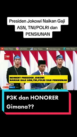 Presiden Jokowi mengusulkan untuk menaikkan gaji ASN, TNI/Polri  dan Pensiunan di tahun 2024 #asnnaikgaji #p3kguru #gajiasnnaik2024 #presidenjokowi 