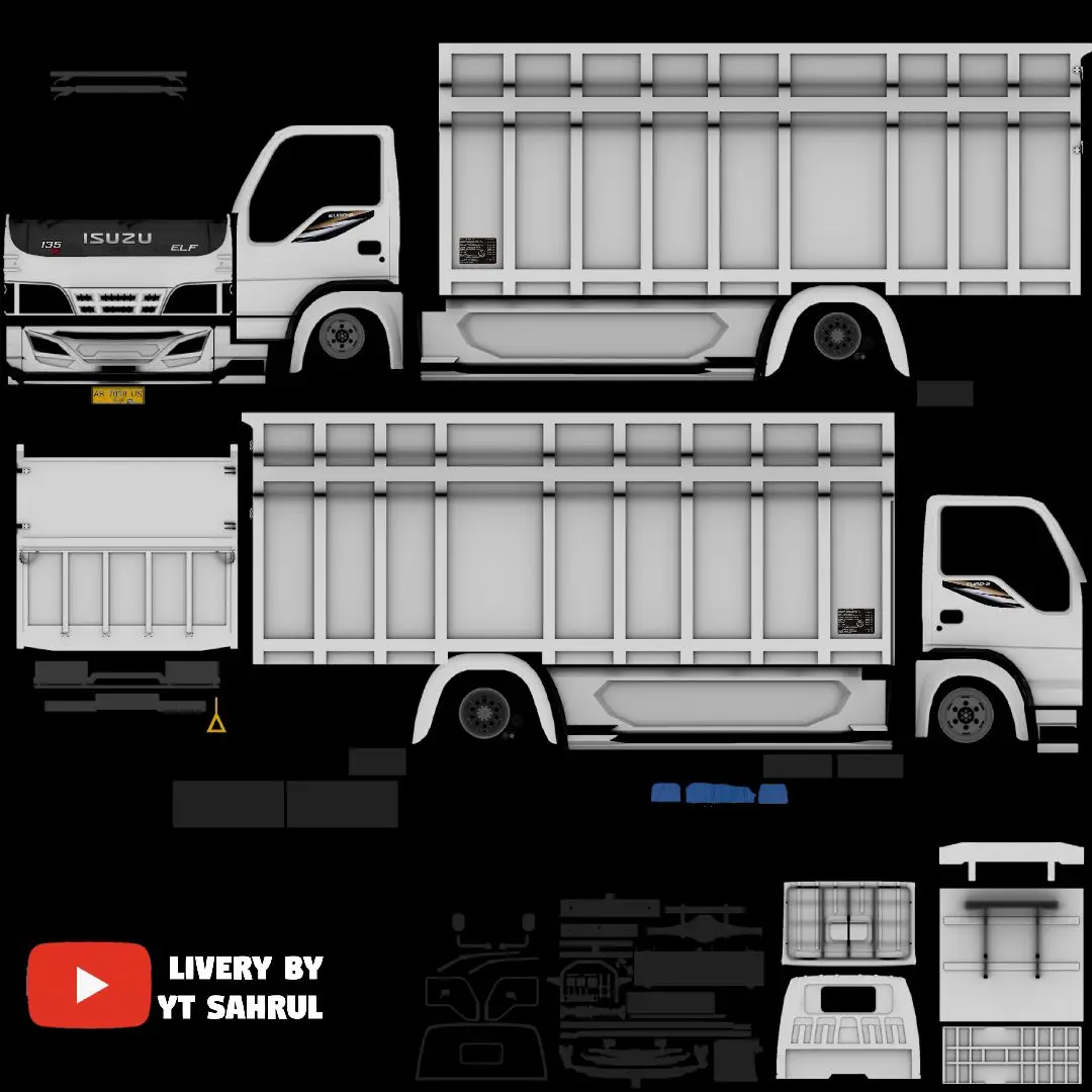 livery pack ISUZU NKR MUAT SAWIT BY Fatih Concept #livery #stikerbussid #bussid #bussidupdate #bussidupdatev38 #liverybussimulatorindonesia #liverydesign #mentahanstikerbussid 