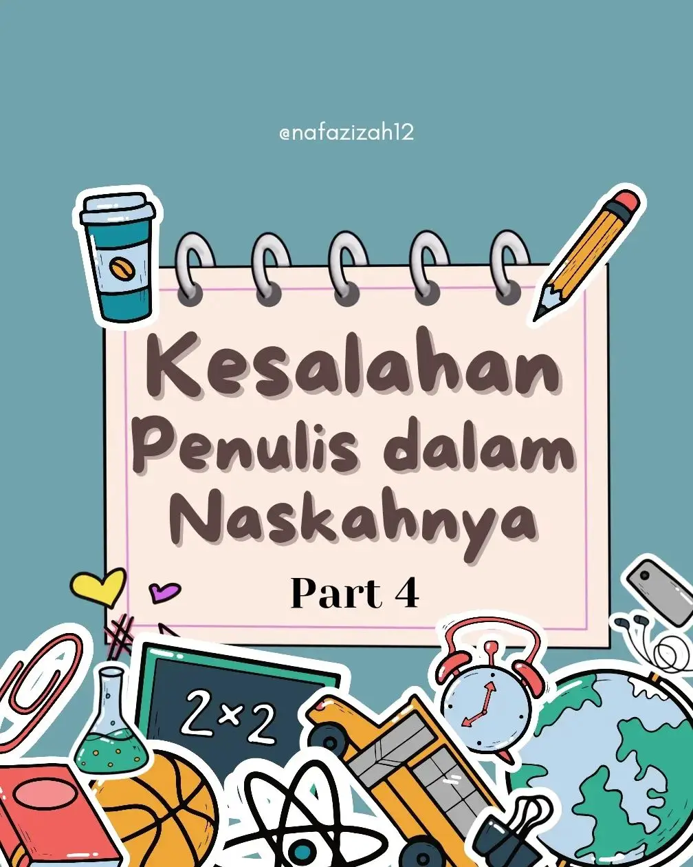 Iya, gaes. Aku tahu kita nulis fiksi di mana aturan nggak mengekang. Tapi, apa salahnya naskah kita jadi lebih rapi, mengikuti aturan, tapi bisa tetep cakep di baca? Btw, masih ada kesalahan mana lagi yang kamu perbuat pada naskahmu wahai penulis?? #penulisbuku #wattpadindo #penulispemula #wattpadtiktok #penulisindonesia #penulisamatir #penuliswattpad 