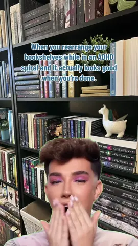 I’m just as surprised as you are. #BookTok #bookshelves #homelibrary #bookstack #readerproblems #booktokchallenge2023 