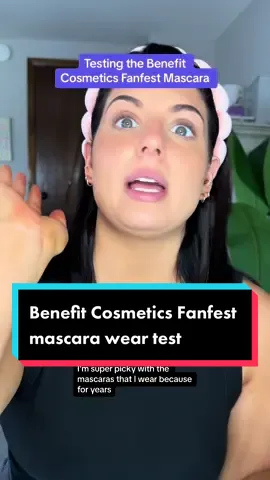 I was gifted the @Benefit Cosmetics Fanfest mascara and put it to the ULTIMATE wear test - here’s how it went  #mascaratryon #benefitcosmetics #fanfestmascara #weartest #grwm #newmascara #mascarareview #benefitfanfestmascara #mascaraweartest 