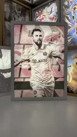 Babang Messi Mengkece 🔥 #lightpainting #artframe #messi #fypシ #viral 