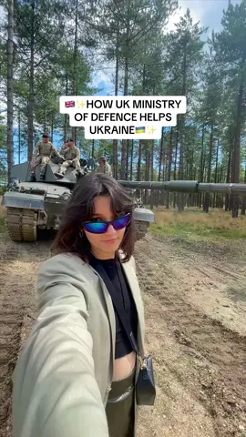 Ukraine is so thankful for Challenger 2 🫡 #war #ukraine #challenger2 