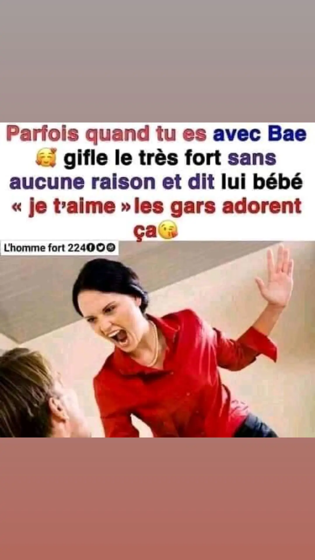 Nb:Surtout pas avec un homme Malinké 🫣😂😂😂🏃🏿‍♂️🏃🏿‍♂️🏃🏿‍♂️#humour #fun #peaceandelove🤝🏿💕 