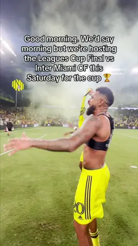 Rise & shine Nashville 🤩 #MLS #nashvillesc #leaguescup2023 