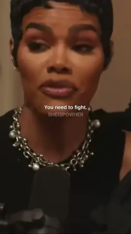 Noone will fight harder for you than yourself. Keep going sis❤️ Speaker: Teyana Taylor #god  #fightforyourself #getup #keepgoing #keepshowingup #prayer #women #blessings 