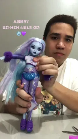 Unboxing Monster High Abbey Bominable G3 ❄️💜 #monsterhigh #monsterhighdolls #abbeybominable #monsterhighg3 #monsterhighg3dolls #foryoupage #foryou #fyp #viral 