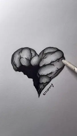 Broken heart drawing 💔 #Love 