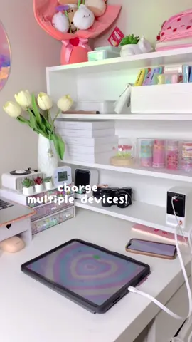 desk gadgets that you need ✨🤍 hurry, they are having a sale too!  #baseuspowercombo #desksetup #stationery #deskgadgets #desk #deskinspo #aesthetic 