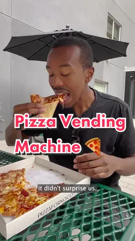 A vending machine full of… pizza?? 🍕#PizzaVendingMachine #PizzaForno #VendingMachine #Pizza #HotVendingMachine #PizzaReview #MoneyTips #PersonalFinance
