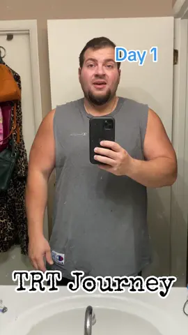 Documenting my journey on TRT. Day 1 it begins and ill log each week with progress #trt #testosteronelevels #testosteronebooster #therapy #therapytiktok #menshealth #menwellness #Fitness #testosterone #over30 #weightloss 