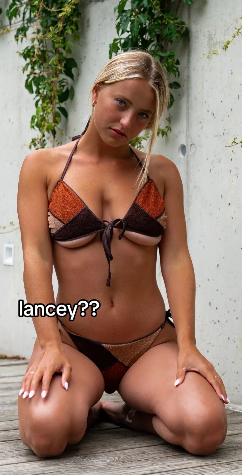 definitely lancey 