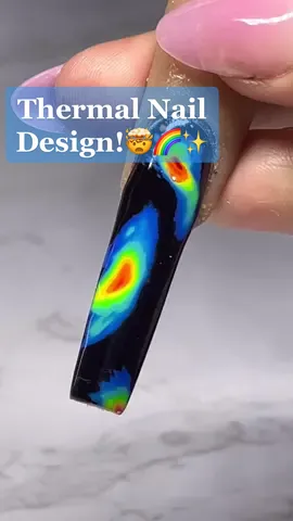 By far THEE coolest nail design I've ever tried🤩😮‍💨💅🏽 #thermal #thermalnails #nailart #naildesigns #nailsvideotutorial #nailarttutorial #gelnails #gelpolishdesigns #fyp #crazy 
