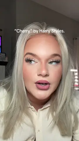 I can listen to cherry in any mood. It’s perfect. #harrystyles #cherry #coucou #fyp #cherrybyharrystyles 