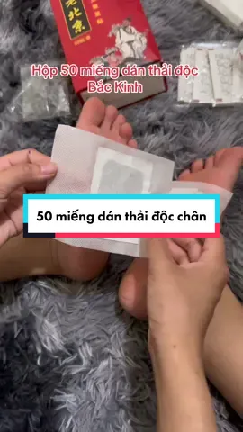 Dán thải độc chân Bắc Kinh đây ạ #danthaidocchan #danthaidoc #dán #dán thai đoc to #thảidoc 