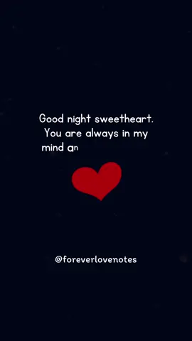 Good night my love ❤️ #lovenotes #lovetext #Love #iloveyou #Relationship 