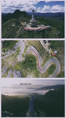 Dirgahayu Republik Indonesia Bendera Sepanjang 78 Meter di kibarkan di Patung Yesus Buntu Burake.  #fyp #toraja #torajafyppppppシviral #kemerdekaanindonesia #parangtoraja 
