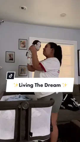 Im living my dream 🤍✨  #baby2023 #pregnancytiktok #newborn #babyboy #fyp #1sttimemom #newmom #foryou #babyfever #babytiktok 