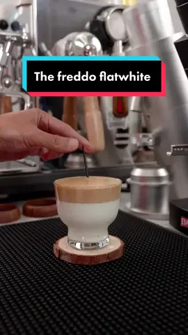 The freddo flatwhite workflow . . . #coffee #coffeetime #coffeetiktok #coffeeasmr #coffeeaddict #specialtycoffeeassociation #coffeesounds #espressolover #asmr #Topespresso 