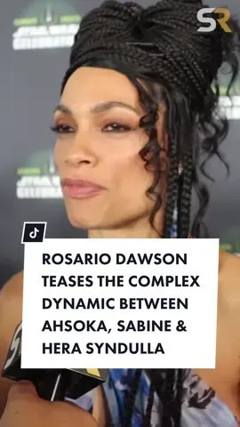 Ahsoka Tano actress Rosario Dawson on the complex dynamic between Ahsoka, Sabine Wren & Hera Syndulla #starwars #ahsoka #ahsokatano #starwarsrebels #sabinewren #herasyndulla #rosariodawson #interview #shorts Star Wars. Star Wars shows. Live action Star Wars series. Ahsoka. Ahsoka Tano. Ahsoka TV show. Ahsoka Star Wars Rebels. Star Wars Rebels. Sabine Wren. Sabine Wren Ahsoka. Hera Syndulla. Hera Syndulla Ahsoka. Rosario Dawson. Rosario Dawson Ahsoka.