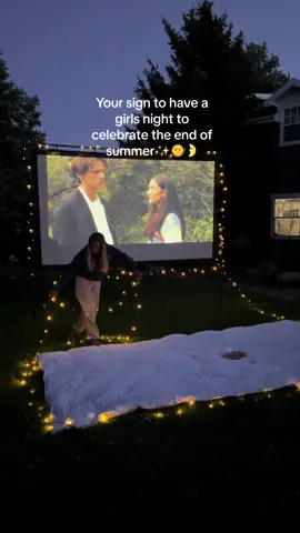 So happy sad 🥲🥲🥲 who else is watching the last episode of tsitp tonight??? 😭 #girlsnight #tsitp #thesummeriturnedpretty #outdoormovies #amazonfinds #girlsnightout 