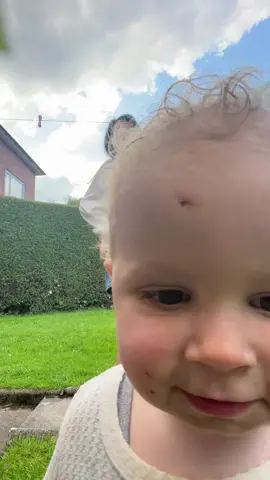 He luvs the camera !! 