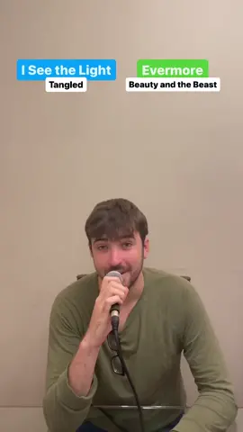 Seeing people duet these videos really makes our day :) Keep sending them our way! #songsasconversations #singwithus #duetus #duet #evermore #beautyandthebeast #seethelight #tangled #iseethelight 