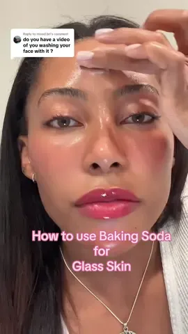 Replying to @mixed.bri How to use Baking Soda as an exfoliator 🫶 #skincare 