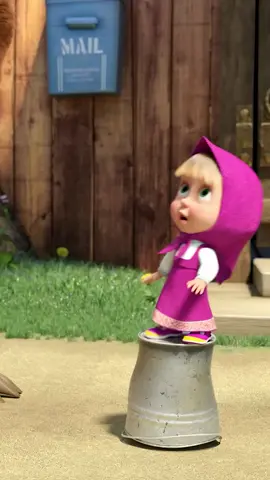 Highest level of security 🔐🛡️ #mashaandthebear #cartoon #fyp #foryou #trending