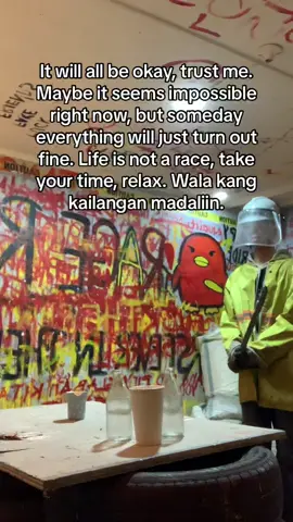 Let tomorrow worry about itself… #MentalHealth #abuse #healing #innerchild #trauma #whatwasimadefor #rageroomqc #rageroomph #collegelife #manila #genzlifewithjoshua #rageroom #rageroom 