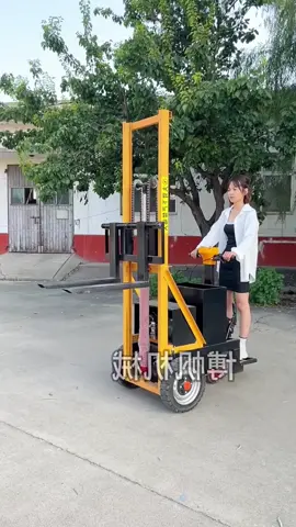 Small electric forklift#machine #goodthings #foryou 