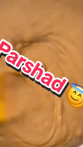 Super simple recipe for Parshad 🙏🪯 Ingredients:  - Water  - Sugar  - Love  - Atta  - Ghee