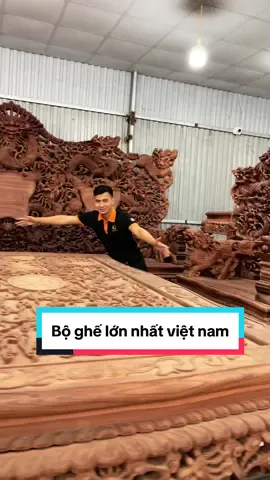 Trả lời @NGUYỄN NGỌC TOÀN bộ ghế lớn nhất việt nam#congtailoc #dcgr #dogo #thegioidogo #gohuong 