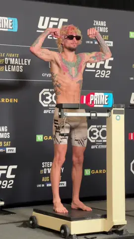 135 for both Sean O’Malley and Aljamain Sterling. #ufc292 #aljamainsterling #seanomalley 