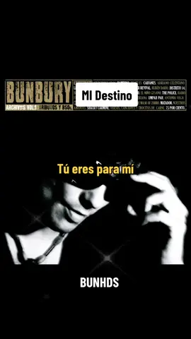 Tu eres mi destino #bunburyoficial #bunbury #rock #video #music 