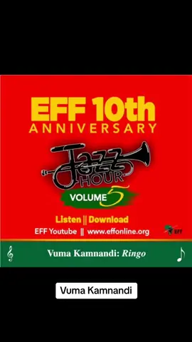 Vuma Kamnandi by Ringo Madlingozi #EFFJazzHourVol5 